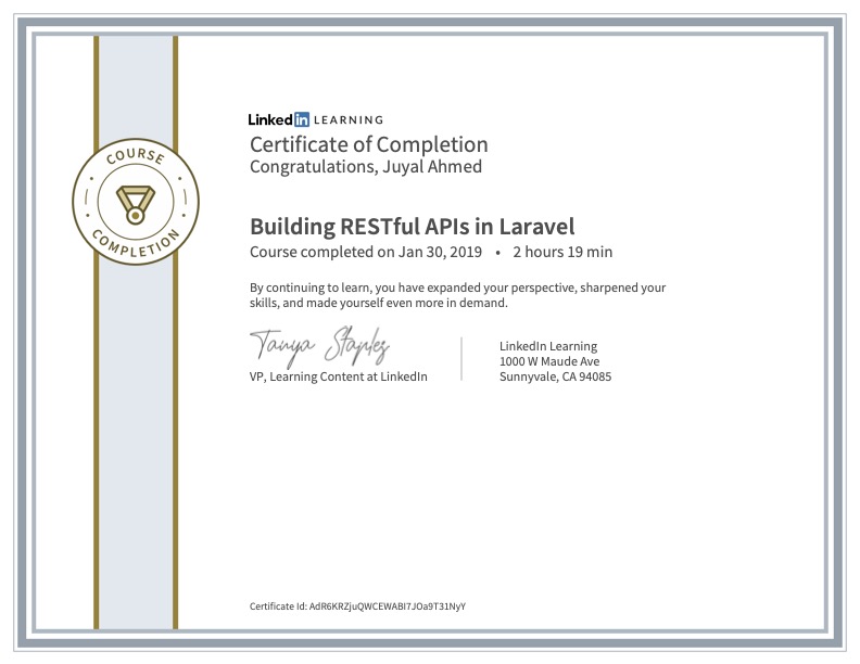 Building RESTful APIs in Laravel